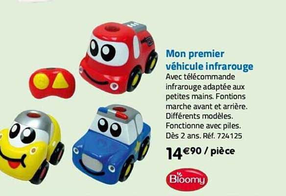 mon premier véhicule infrarouge bloomy