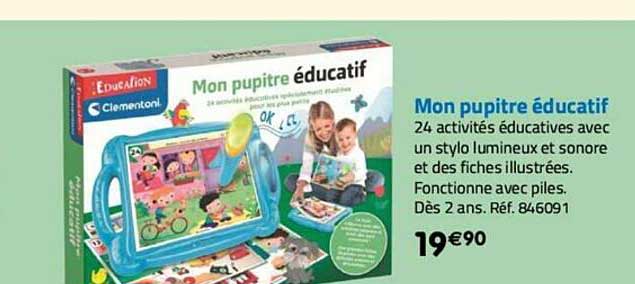 mon pupitre éducatif clementoni