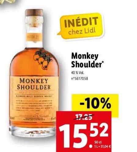 monkey shoulder