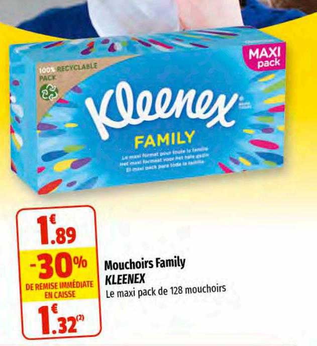Mouchoirs Family Kleenex