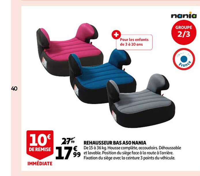 Nania Rehausseur Bas A50 Nania