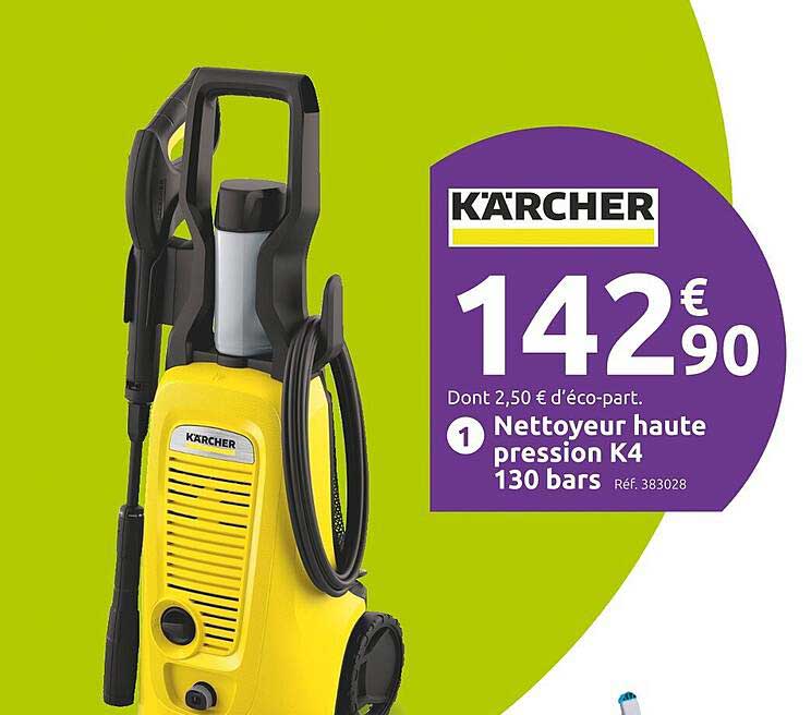 nettoyeur haute pression k4 130 bars kärcher