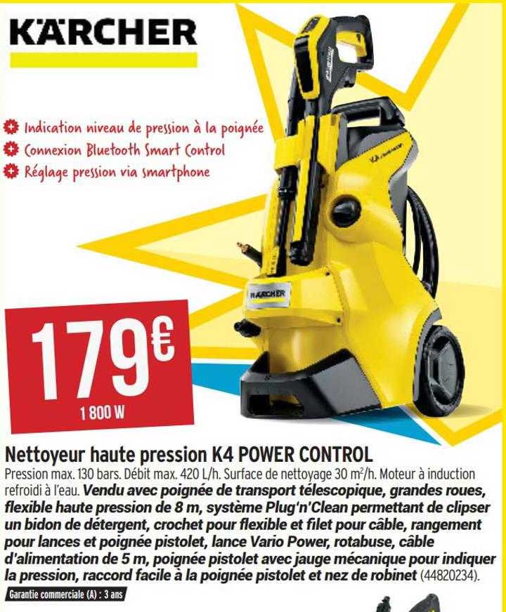 nettoyeur haute pression k4 power control kärcher