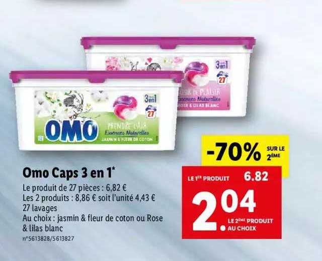 Omo Caps 3en1