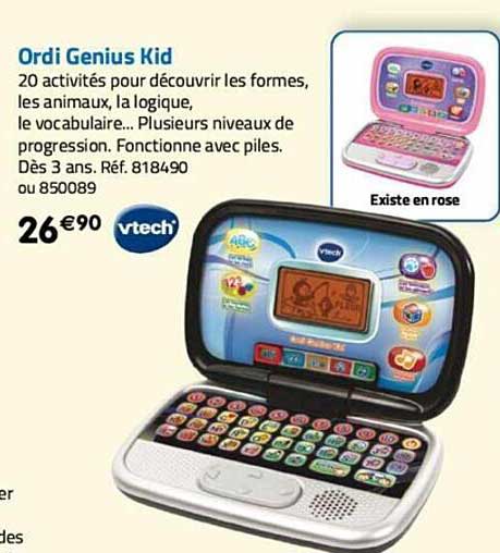 ordi genius kid vtech
