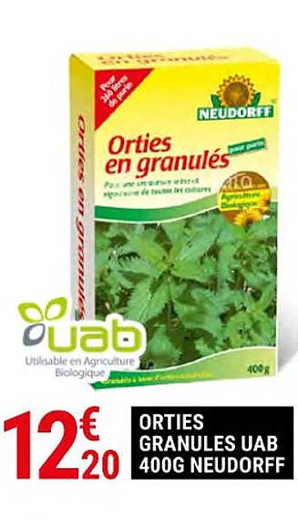 orties graules uab 400g neudorff