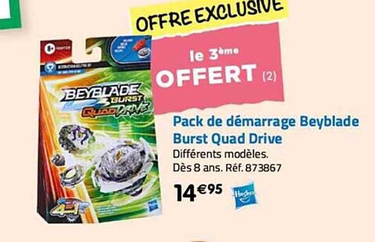 pack de démarrage beyblade burst quad drive