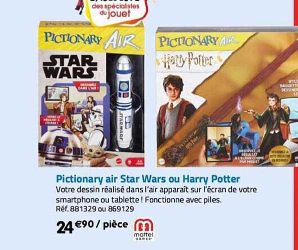 pictionary air star wars ou harry potter