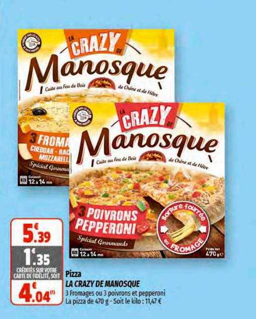 Pizza La Crazy De Manosque