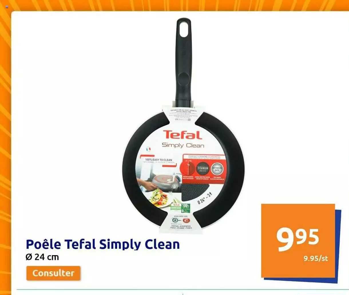 poêle tefal simply clean