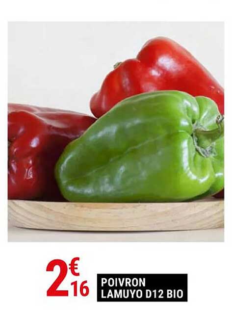 poivron lamuyo d12 bio