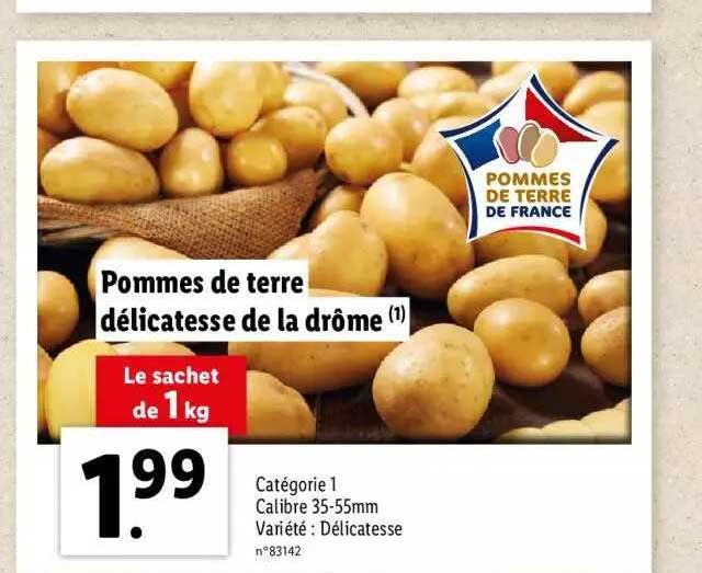 pommes de terre délicatesse de la drôme
