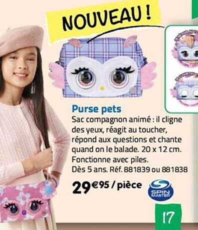 purse pets spin master