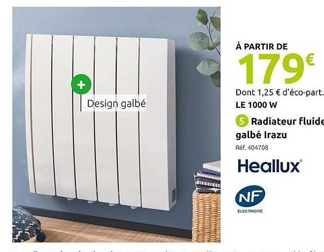 radiateur fluide galbé irazu heallux