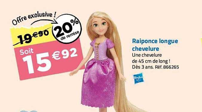 Raiponce Longue Chevelure Hasbro