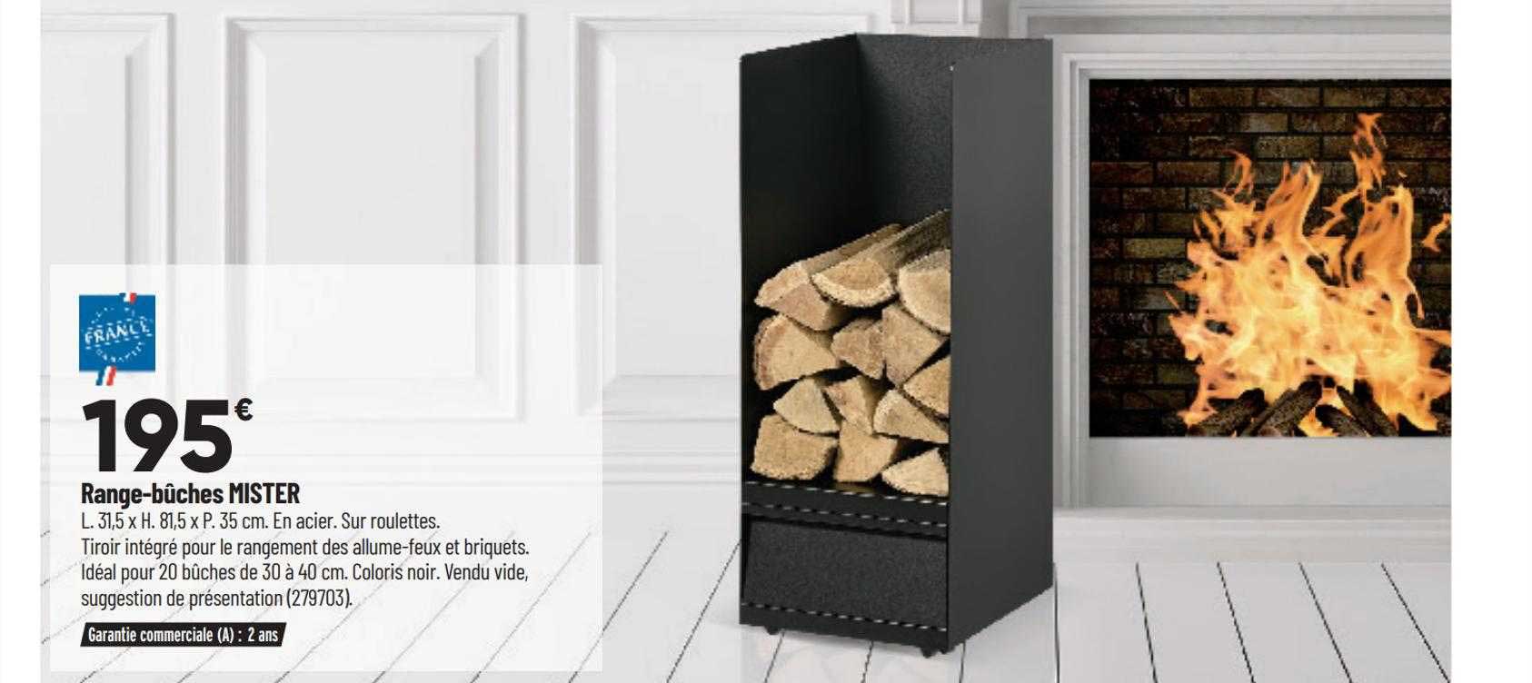 Range-bûches Mister