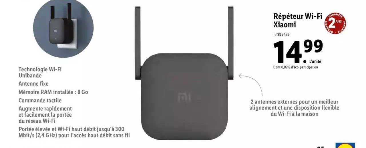 répéteur wifi xiaomi