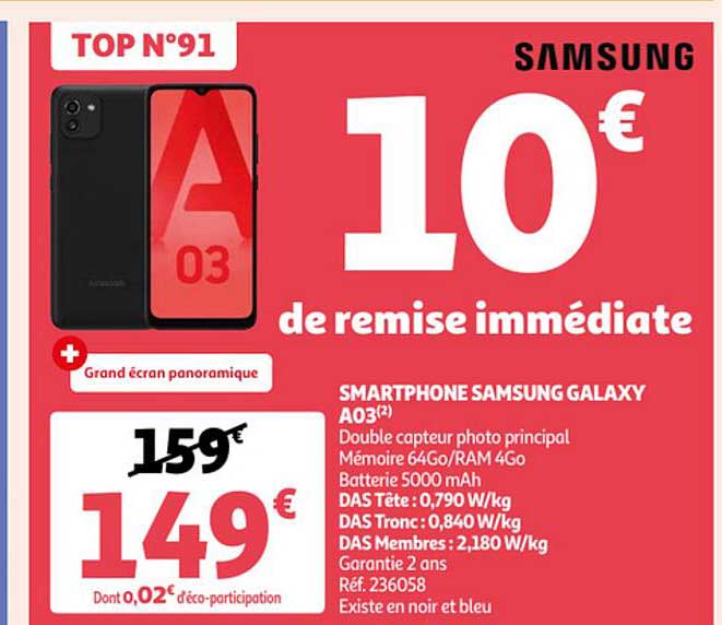 Samsung Smartphone Galaxy A03