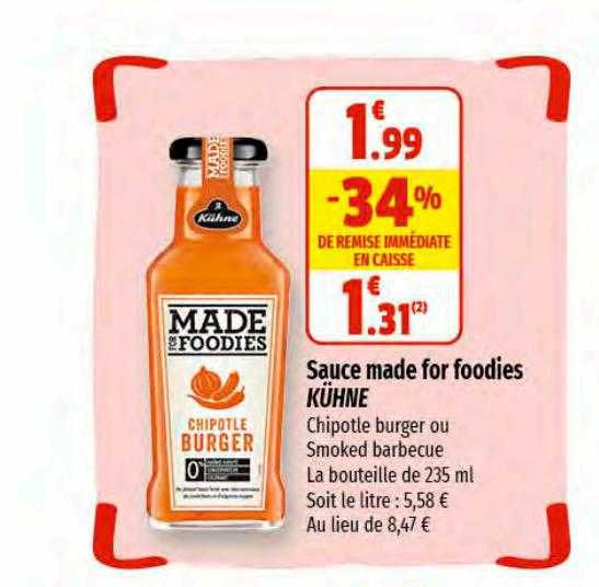 sauce made for foodies kühne