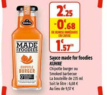 sauce made for foodies kühne