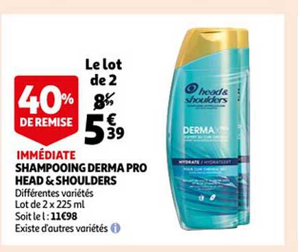 shampooing derma pro head&shoulders