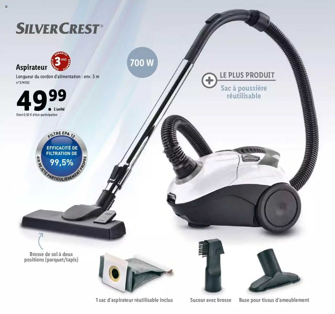 Silvercrest Aspirateur