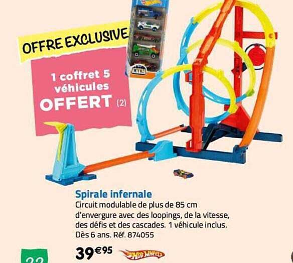 spirale infernale hot wheels