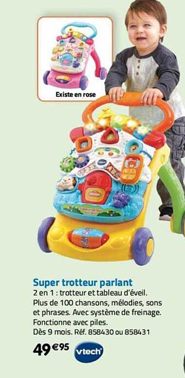 super trotteur parlant