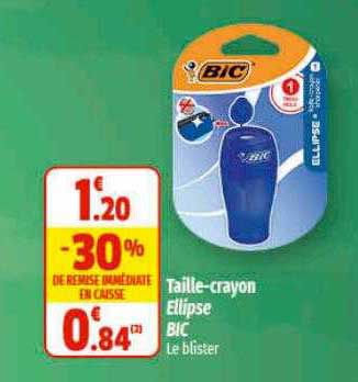 taille-crayon ellipse bic