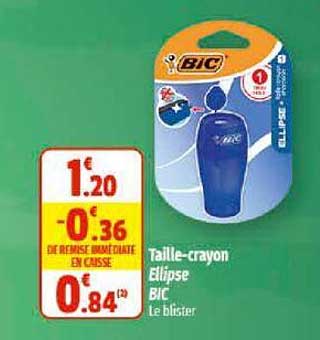 taille-crayons ellipse bic
