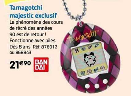 tamagotchi majestic exclusif