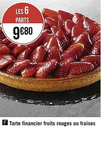 Tarte Financier Fruits Rouges Ou Fraises