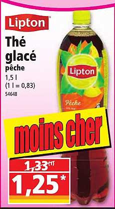 Thé Glacé Lipton