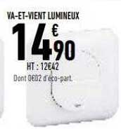 va-et-vient lumineux