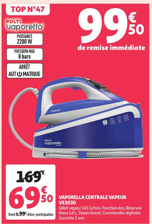 Vaporella Centrale Vapeur Ve3030