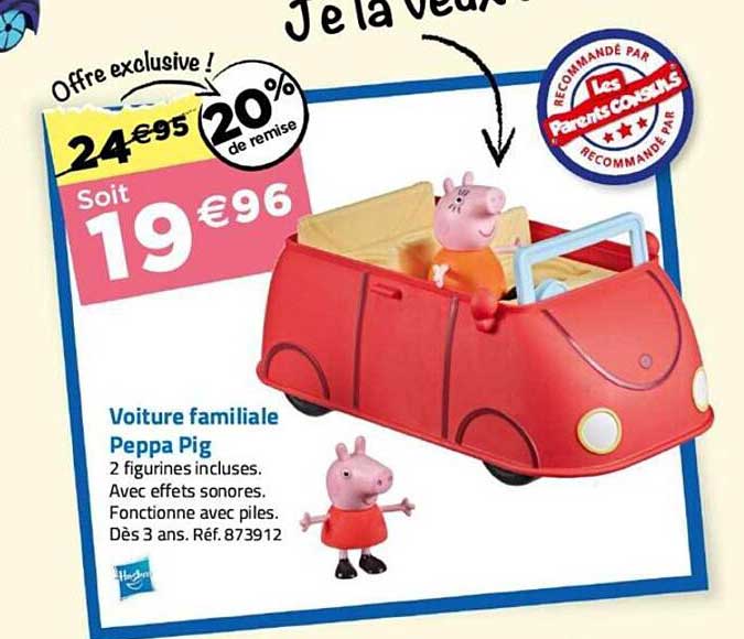 Voiture Familiale Peppa Pig