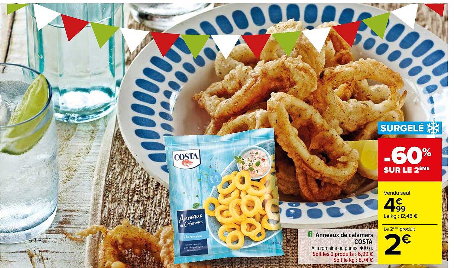 Anneaux De Calamars Costa