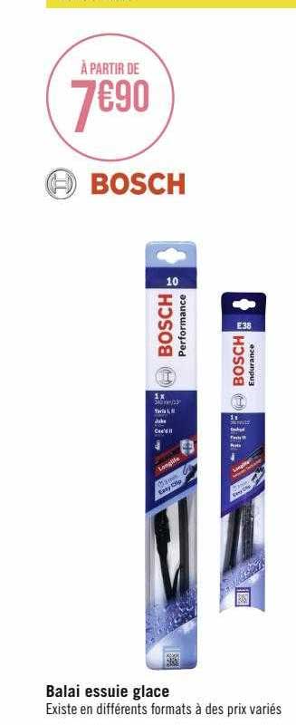 balai essuie glace bosch