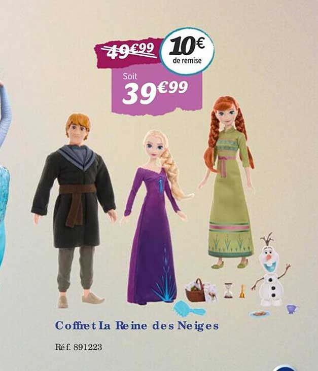 coffret la reine des neiges