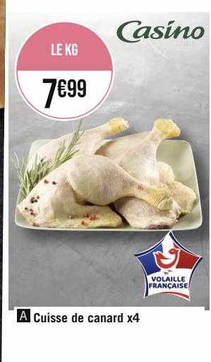 Cuisse De Canards X 4 Casino