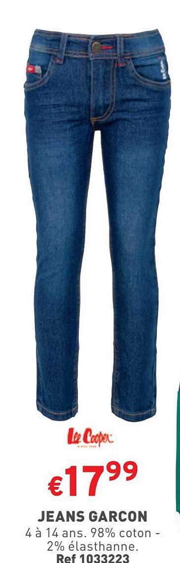 jeans garçon lee cooper
