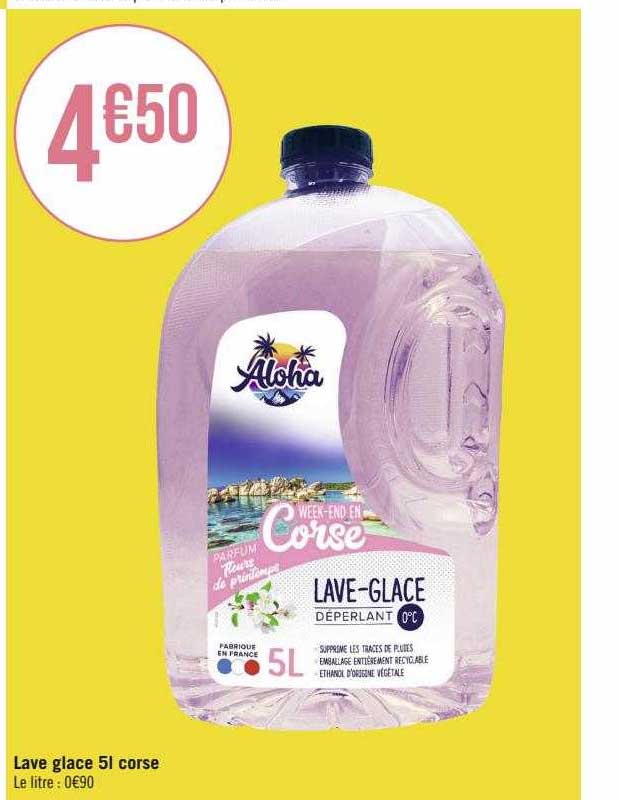 Lave Glace 5l Corse Aloha