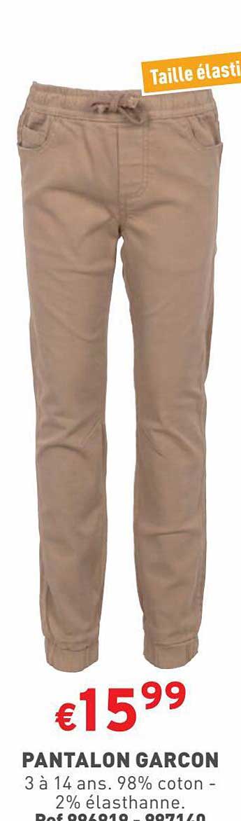 Pantalon Garçon