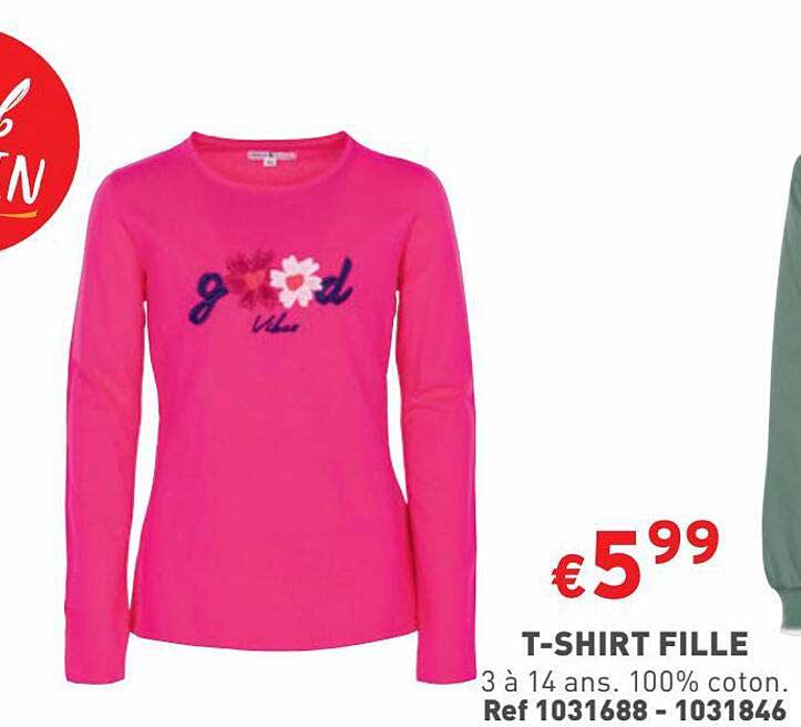 t-shirt fille