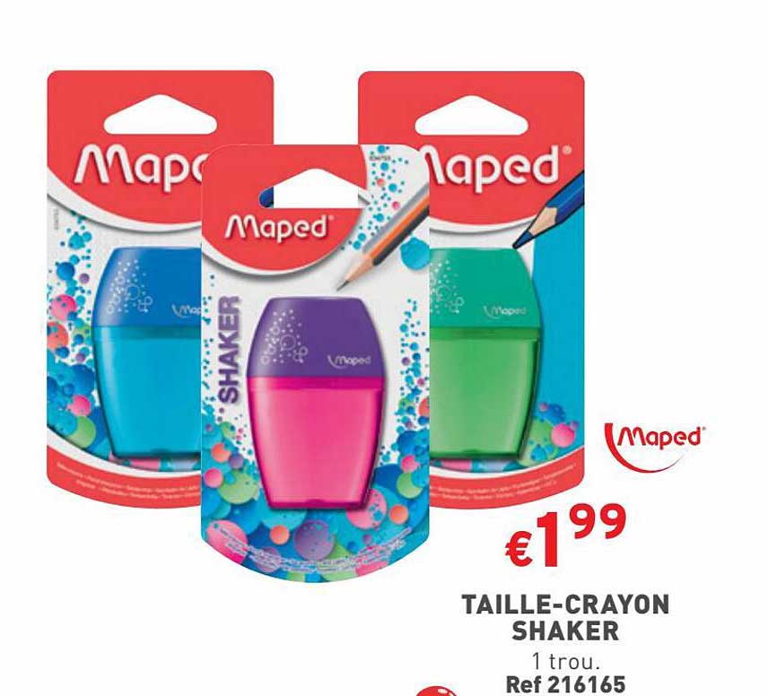 Taille-crayon Shaker Maped