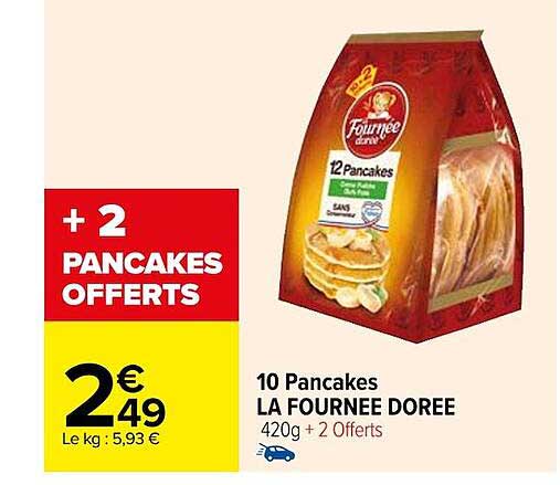 10 pancakes la fournée dorée