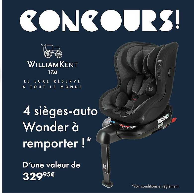 4 Sièges-auto Wonder