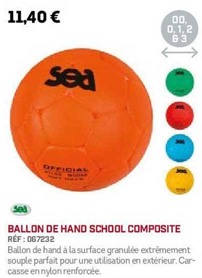 Ballon De Hand School Composite Sea