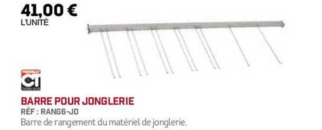 barre pour jonglerie