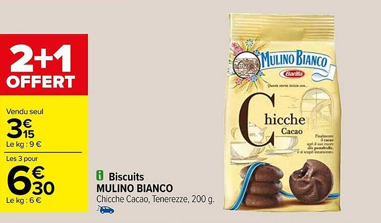 biscuits mulino bianco